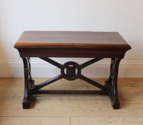 19TH CENTURY X FRAME TABLE - ADDITIONAL PHOTO 1