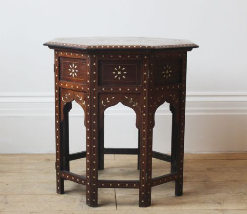 19th century hoshiapur table - CATEGORY: ANTIQUE TABLES - DATED 19TH CENTURY