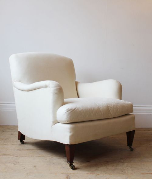 20TH CENTURY HOWARD STYLE ARMCHAIR - ADDITIONAL PHOTO 3