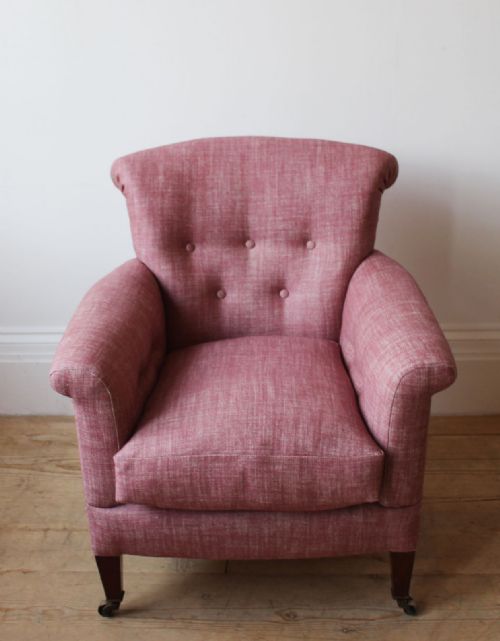 20TH CENTURY WOODSTOCK STYLE ARMCHAIR - ADDITIONAL PHOTO 5