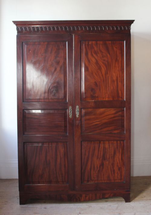 19th century channel island wardrobe - CATEGORY: ANTIQUE WARDROBES - DATED 19TH CENTURY
