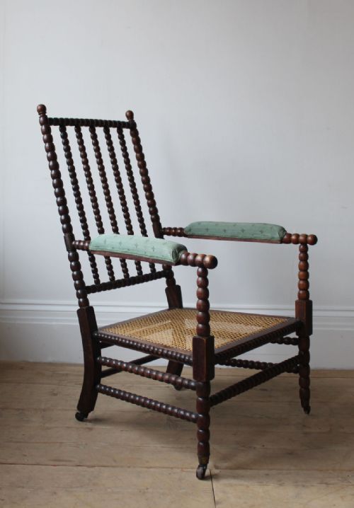 19TH CENTURY BOBBIN CHAIR - ADDITIONAL PHOTO 5