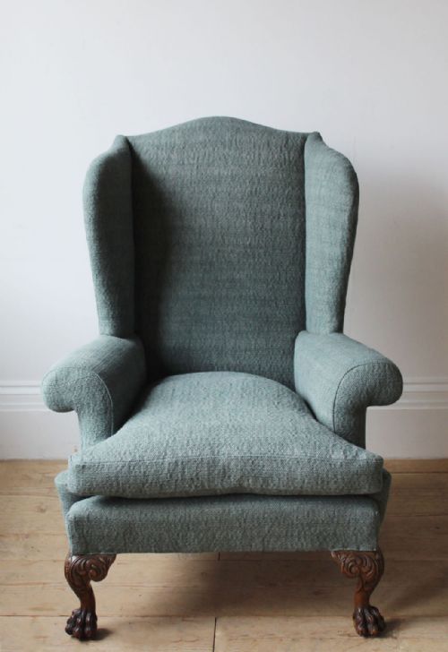 20th century georgian style armchair - CATEGORY: ANTIQUE CHAIRS - DATED 1900