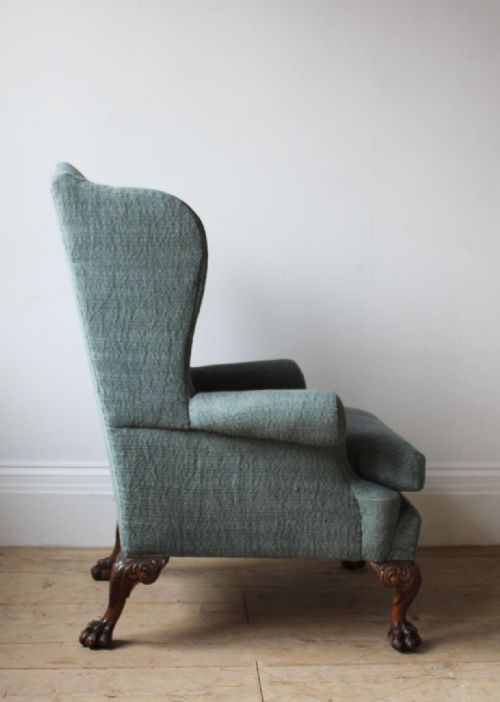 20TH CENTURY GEORGIAN STYLE ARMCHAIR - ADDITIONAL PHOTO 2