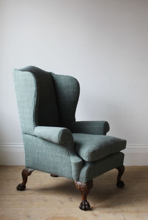 20TH CENTURY GEORGIAN STYLE ARMCHAIR - ADDITIONAL PHOTO 5