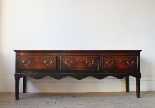 GEORGE III DRESSER BASE - ADDITIONAL PHOTO 3