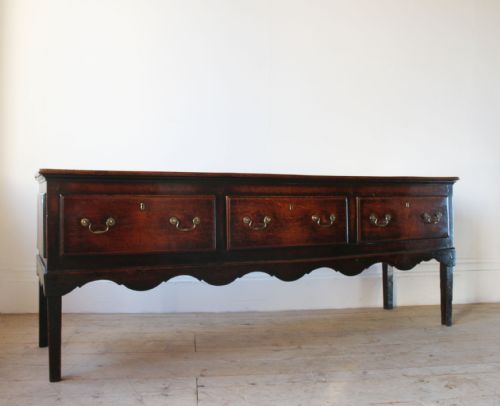 GEORGE III DRESSER BASE - ADDITIONAL PHOTO 4
