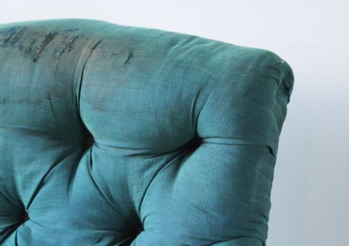 PAIR OF HOWARD AND SONS ARMCHAIRS - ADDITIONAL PHOTO 3