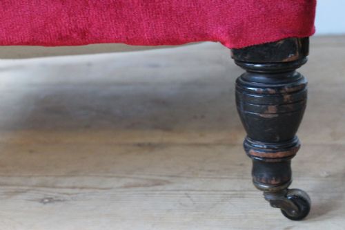 19TH CENTURY HOWARD STYLE BRIDGEWATER ARMCHAIR - ADDITIONAL PHOTO 4