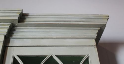 GEORGE III BREAKFRONT BOOKCASE - ADDITIONAL PHOTO 2