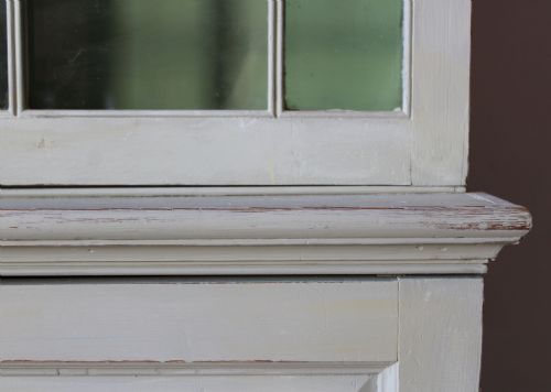 GEORGE III BREAKFRONT BOOKCASE - ADDITIONAL PHOTO 4