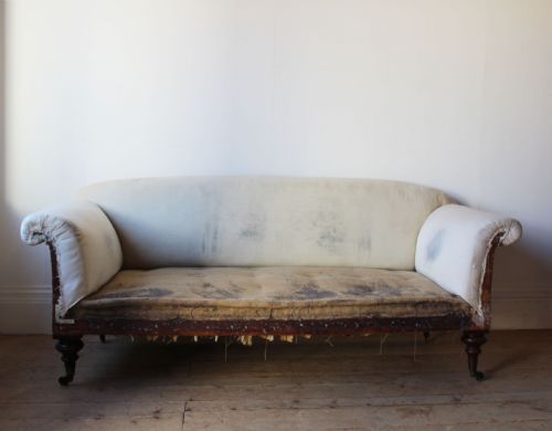 19th century country house sofa - CATEGORY: ANTIQUE SOFAS - DATED 19TH CENTURY