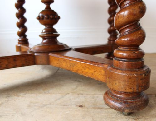 19TH CENTURY CENTRE TABLE - ADDITIONAL PHOTO 4