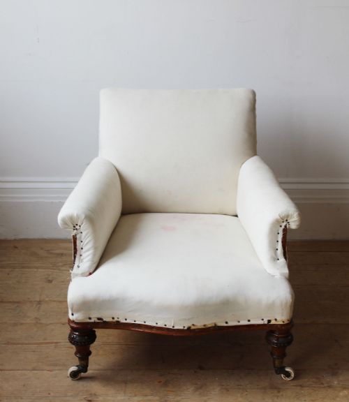 19TH CENTURY ARMCHAIR - ADDITIONAL PHOTO 1