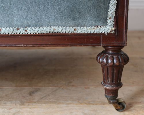 PAIR OF EDWARDIAN ARMCHAIRS - ADDITIONAL PHOTO 3