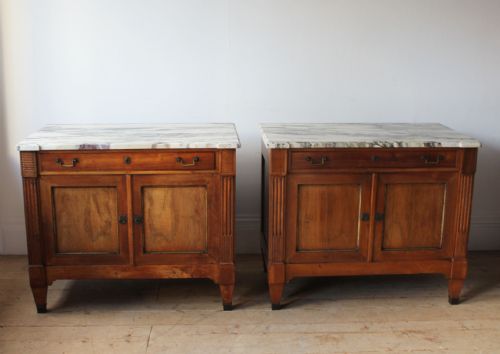 pair of 19th century side cabinets - CATEGORY: ANTIQUE SIDEBOARDS - DATED 19TH CENTURY