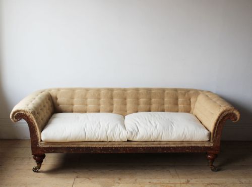 19th century country house sofa - CATEGORY: ANTIQUE SOFAS - DATED 19TH CENTURY