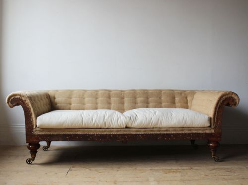 19TH CENTURY COUNTRY HOUSE SOFA - ADDITIONAL PHOTO 2