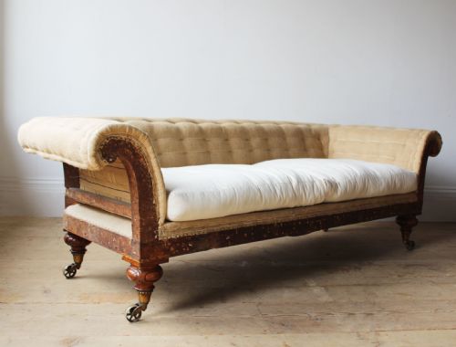 19TH CENTURY COUNTRY HOUSE SOFA - ADDITIONAL PHOTO 4