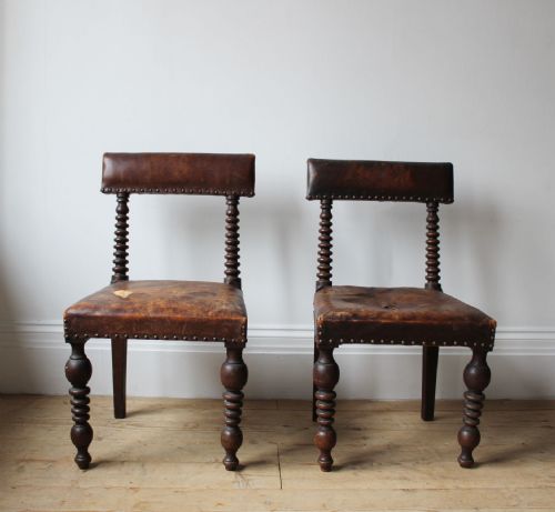 pair of 19th century side chairs - CATEGORY: ANTIQUE CHAIRS - DATED 19TH CENTURY