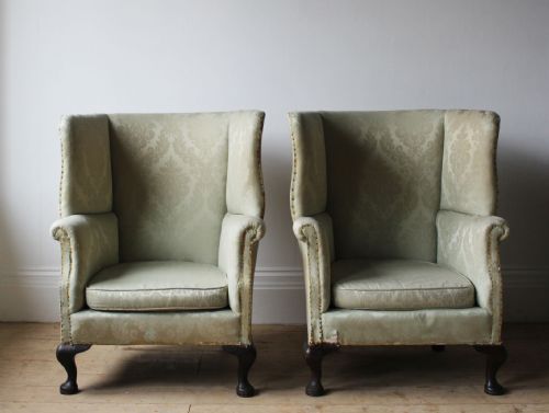 pair of 19th century armchairs - CATEGORY: ANTIQUE CHAIRS - DATED 19TH CENTURY
