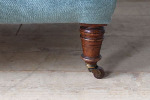 19TH CENTURY BUTTON BACK ARMCHAIR - ADDITIONAL PHOTO 3