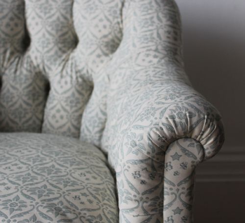 MATCHED PAIR OF HOWARD AND SONS TUB CHAIRS - ADDITIONAL PHOTO 1