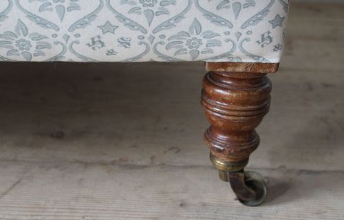 MATCHED PAIR OF HOWARD AND SONS TUB CHAIRS - ADDITIONAL PHOTO 2
