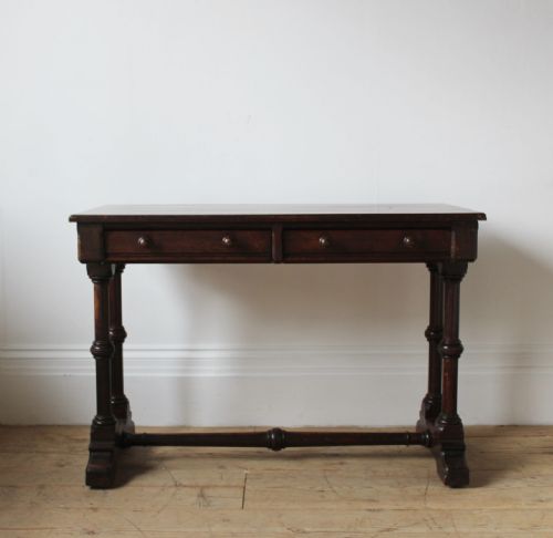19th century holland and son desk - CATEGORY: ANTIQUE TABLES - DATED 19TH CENTURY