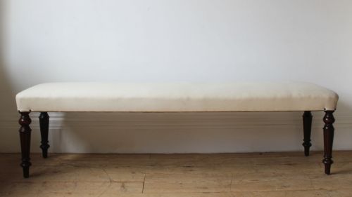 19th century bench - CATEGORY: ANTIQUE FURNITURE - DATED 19TH CENTURY