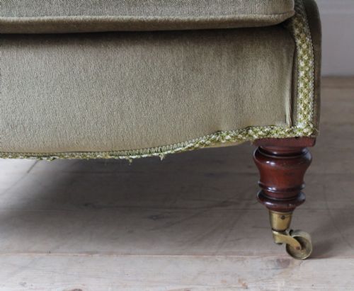 HOLLAND AND AND SON LIBRARY ARMCHAIR - ADDITIONAL PHOTO 4