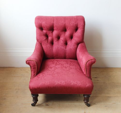 19TH CENTURY ARMCHAIR - ADDITIONAL PHOTO 1