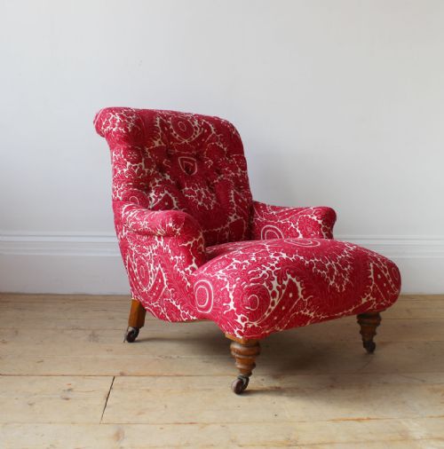 19TH CENTURY ARMCHAIR - ADDITIONAL PHOTO 2