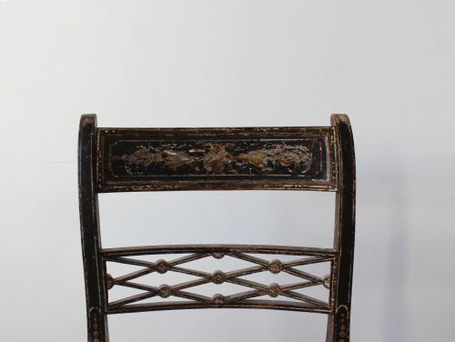 PAIR OF REGENCY SIDE CHAIRS - ADDITIONAL PHOTO 2