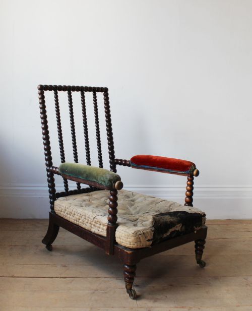 19TH CENTURY BOBBIN CHAIR - ADDITIONAL PHOTO 1