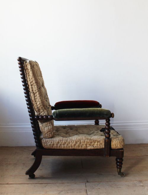 19TH CENTURY BOBBIN CHAIR - ADDITIONAL PHOTO 4