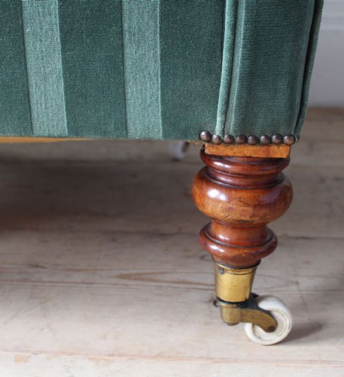 PAIR OF BARREL BACK ARMCHAIRS - ADDITIONAL PHOTO 4