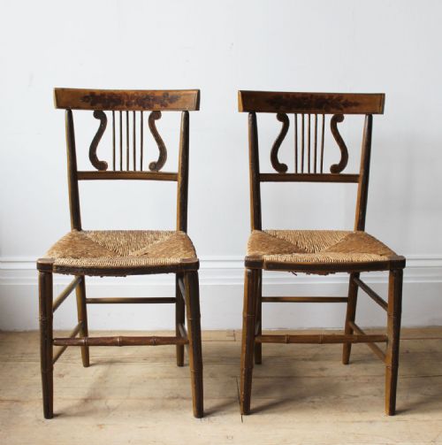 pair of 19th century chairs - CATEGORY: ANTIQUE CHAIRS - DATED 19TH CENTURY