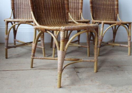 SET OF 20TH CENTURY CANE CHAIRS - ADDITIONAL PHOTO 3