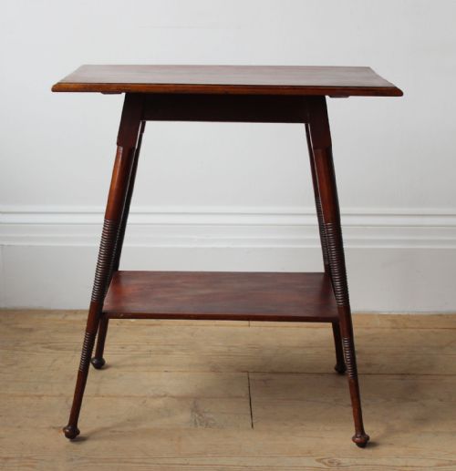 arts and crafts side table - CATEGORY: ANTIQUE TABLES - DATED 19TH CENTURY