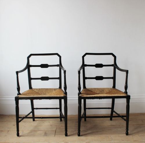 pair of early 19th century side chairs - CATEGORY: ANTIQUE CHAIRS - DATED 19TH CENTURY