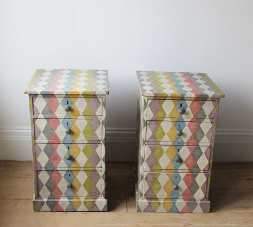 PAIR OF 19TH CENTURY PEDESTAL DRAWER UNITS - ADDITIONAL PHOTO 1
