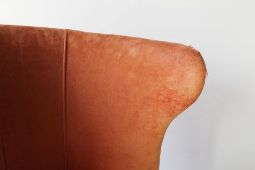 19TH CENTURY BARREL BACK ARMCHAIR - ADDITIONAL PHOTO 5