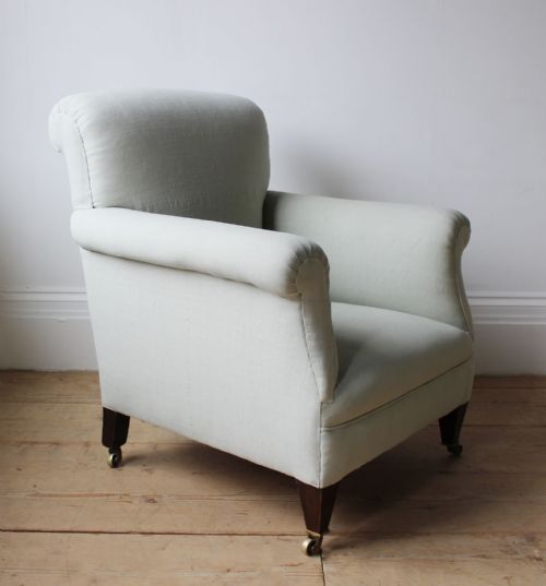 PAIR OF 20TH CENTURY HOWARD STYLE CHAIRS - ADDITIONAL PHOTO 5