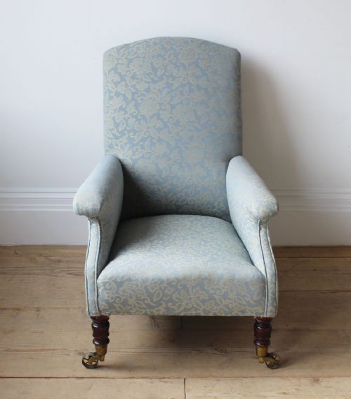19TH CENTURY LIBRARY CHAIR - ADDITIONAL PHOTO 1