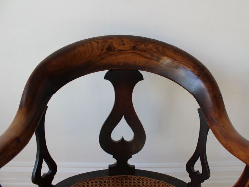 PAIR OF MAPLE AND CO LIBRARY CHAIRS - ADDITIONAL PHOTO 4