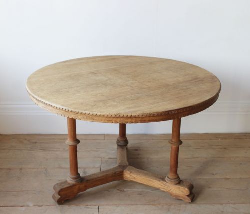 19TH CENTURY CENTER TABLE - ADDITIONAL PHOTO 1