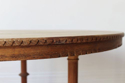 19TH CENTURY CENTER TABLE - ADDITIONAL PHOTO 2