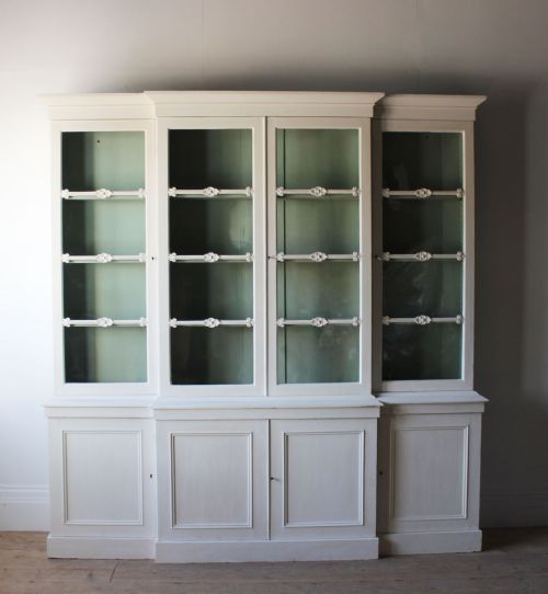 19th century pine bookcase - CATEGORY: ANTIQUE BOOKCASES - DATED 19TH CENTURY