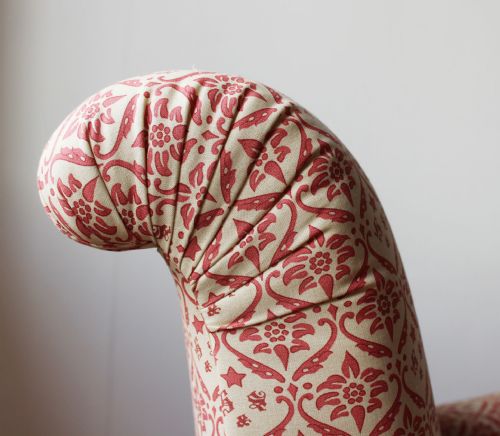 19TH CENTURY HOWARD AND SON ARMCHAIR - ADDITIONAL PHOTO 4